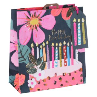 Paper Salad Birthday Candles Medium Gift Bag