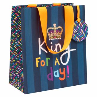 Paper Salad King For A Day Medium Gift Bag