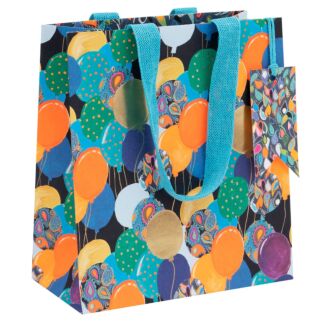 Paper Salad Blue Balloons Medium Gift Bag