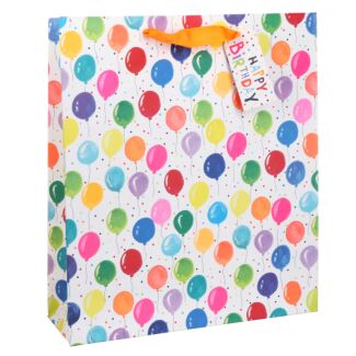 Paper Salad Birthday Balloons Extra Large Gift Bag