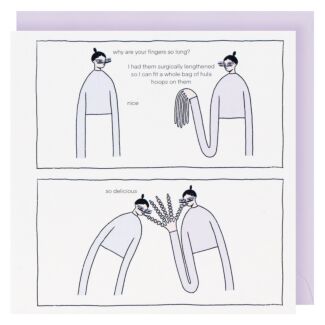 G Mosley ‘Hula Hoops’ Greetings Card