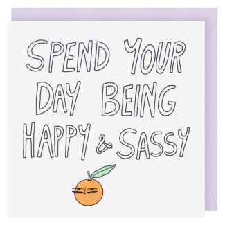 G Mosley ‘Sassy’ Greetings Card