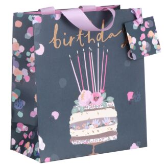 Stephanie Dyment Birthday Cake Medium Gift Bag