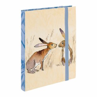 Kissing Hares A6 Notebook