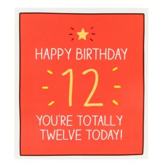 12 Today Birthday Card