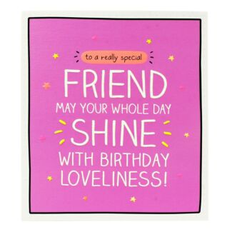 Birthday Loveliness Friend Birthday Card