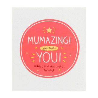 MUMAZING yup, that’s YOU! Card