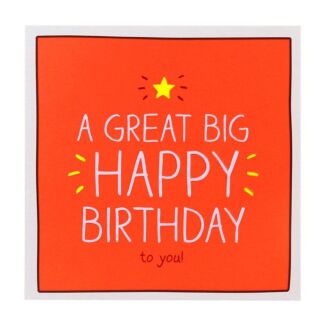 A Great Big Happy Birthday Card