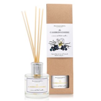The Cambridgeshire - Cassis & Black Vanilla Reed Diffuser