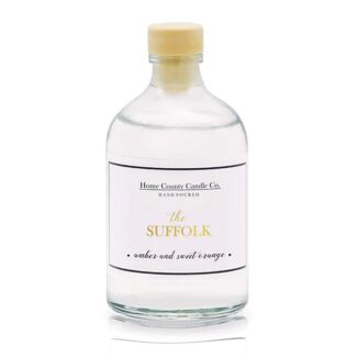 The Suffolk - Amber & Sweet Orange 100ml Reed Diffuser Refill
