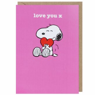 ‘Love You’ Snoopy Greetings Card