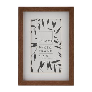 Simple Teak Photo Frame 4 x 6