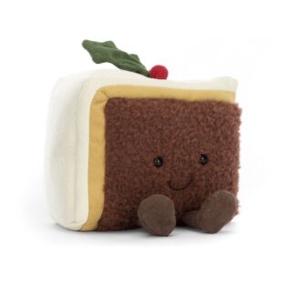 Amuseable Slice of Christmas Cake
