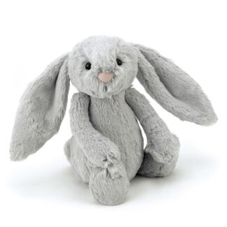 Bashful Silver Bunny Medium