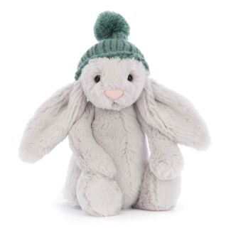 Bashful Small Toasty Silver Bunny