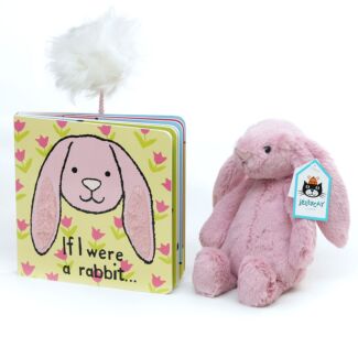 Pink Bunny Book And Toy Set