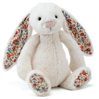Medium Cream Blossom Bunny