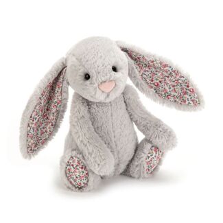 Small Blossom Silver Bunny 