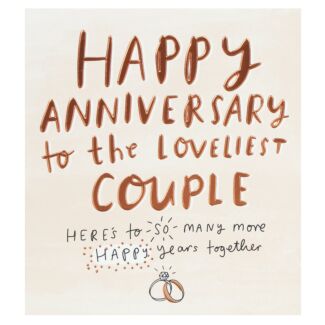 The Happy News Happy Anniversary Card