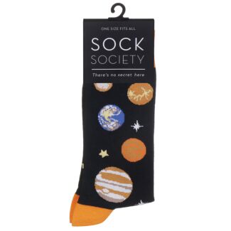 Black Space Socks