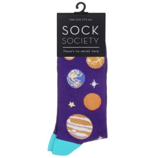 Purple Space Socks