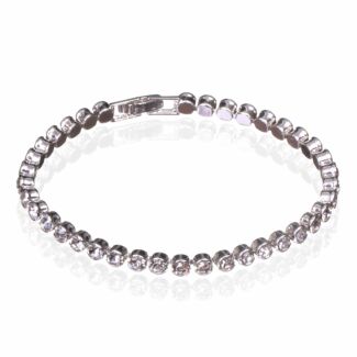 Silver Plated All That Bling Tennis Bracelet