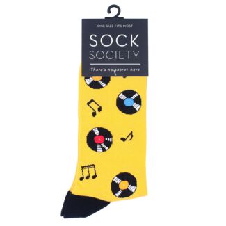 Yellow Vinyl Socks