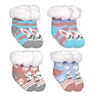 Toddler Bunny & Kitty Socks Assorted 