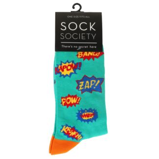Green Pow Socks