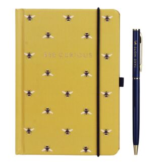 Bee A6 Notebook with Pen