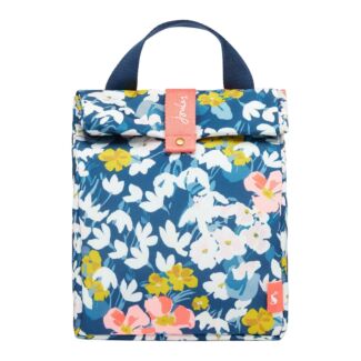 Floral Print Roll Top Lunch Bag