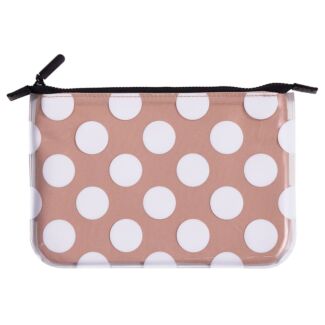 Jumbo Dot Filled Pencil Pouch