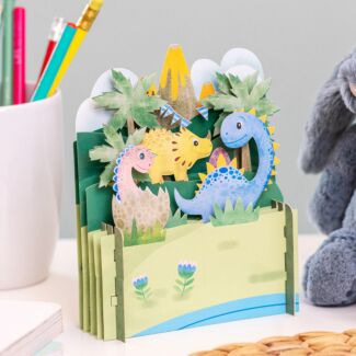 Dinosaur 3D Pop Up Card