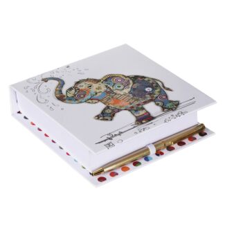 Eddie Elephant Memo Pad & Pen