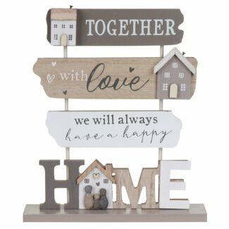 Love & Affection Home Standing Plaque