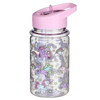 Unicorn Bottle with Straw