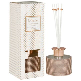Rose Diamante Nectarine Blossom & Honey 200ml Reed Diffuser