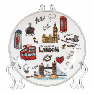 London Sketch Ornamental 4.5” Plate