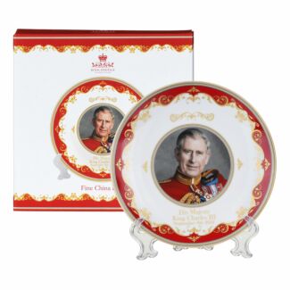 His Majesty King Charles III 6 Inch Plate