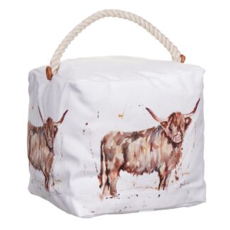 Country Life Highland Cow Doorstop