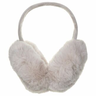 Cozy Cream Fluffy Foldable Ear Muffs