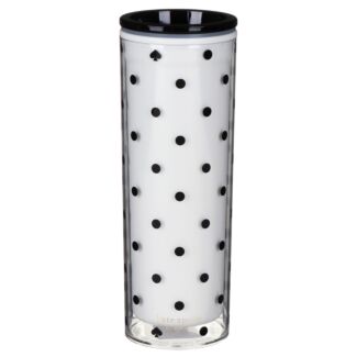 Black Spade Dot Thermal Mug