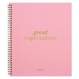 Great Expectations Colourblock Large Spiral Notebook