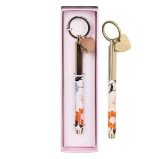 Floral Garden Key Fob Pen