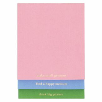 Adventure Stripe Stacked Notepad