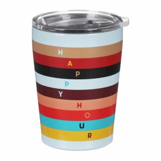 Happy Hour Stainless Steel Small Thermal Tumbler