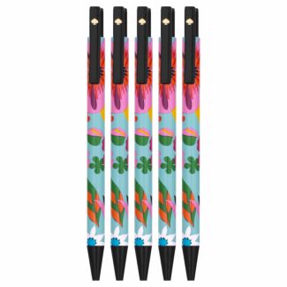 Safari Floral Click Pen Set