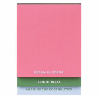 Dream in Color Stacked Notepad