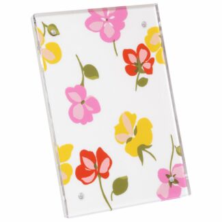 Spring Pansies Magnetic Picture Frame