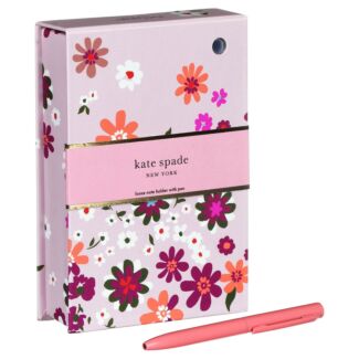 Pacific Petals Loose Note Holder with Pen
